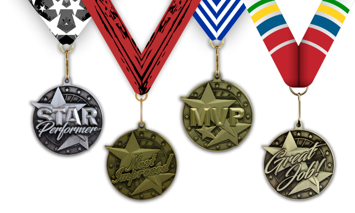 Cheerleading Medals | A-1 Awards, Inc.